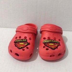 Superman clog (generic crocs)